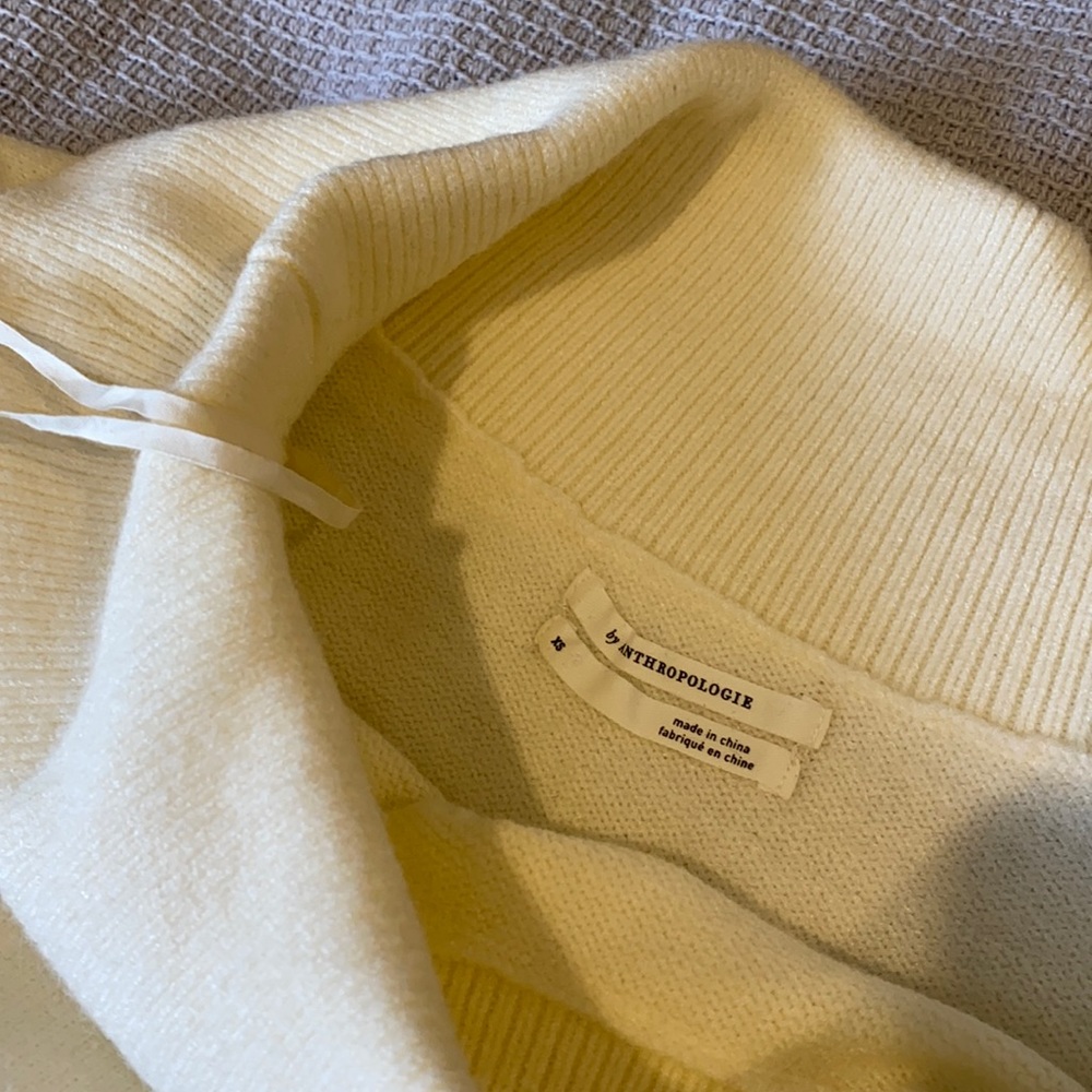 Anthropologie off-the-shoulder fall sweater XS